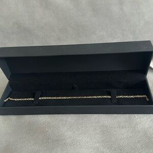 14k Gold Custom 9inch Anklet